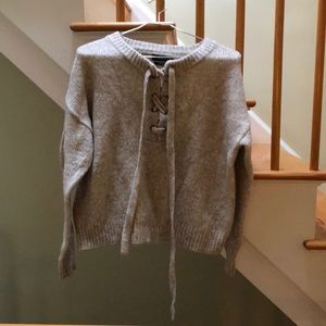 Wool beige sweater